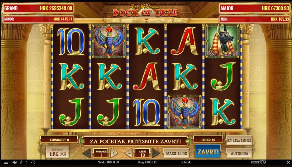 Rizk Casino - Book of Dead