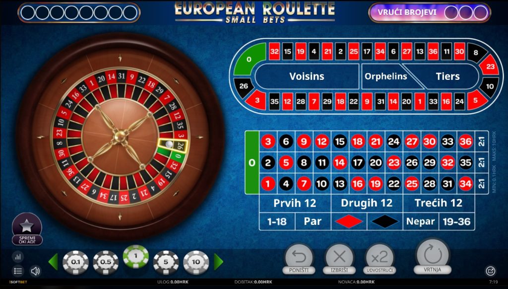 Rizk Casino - europski rulet