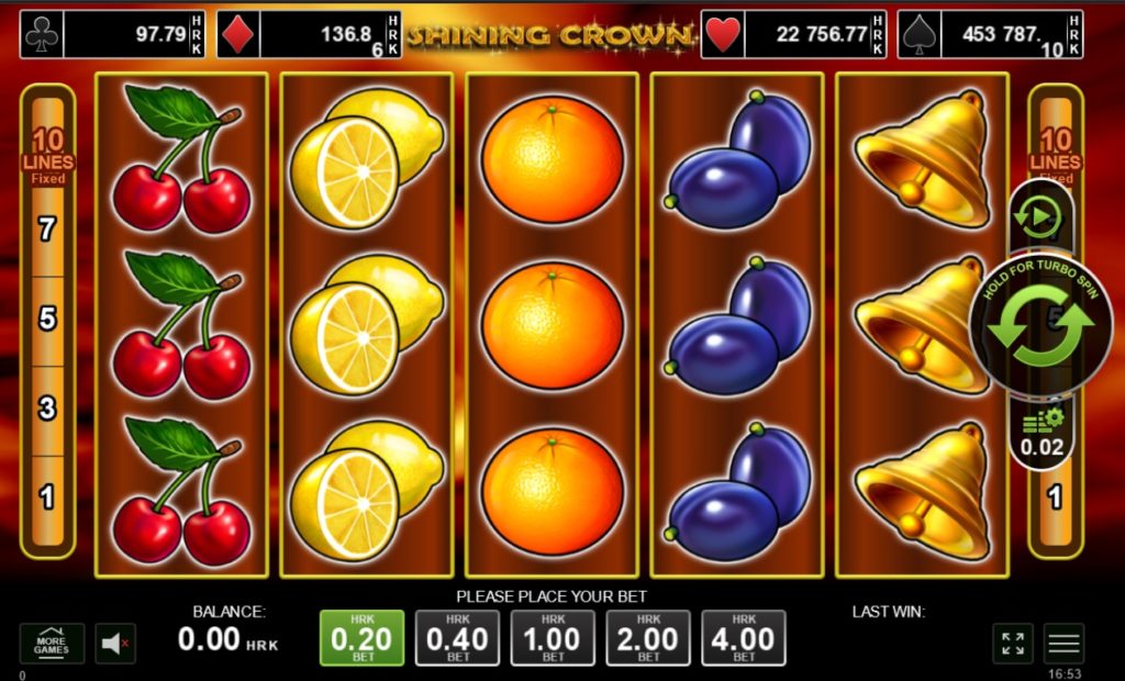 Germania casino Shining Crown