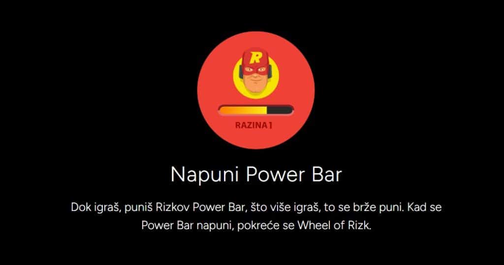 Wheel of Rizk Power Bar