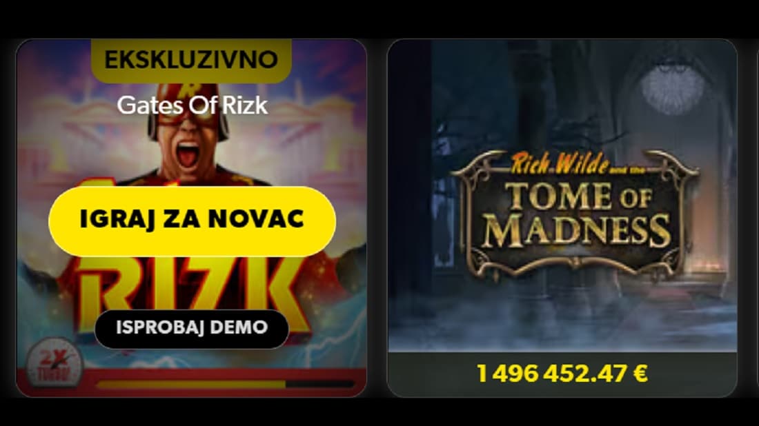 Demo verzije casino igara - Gates of Rizk