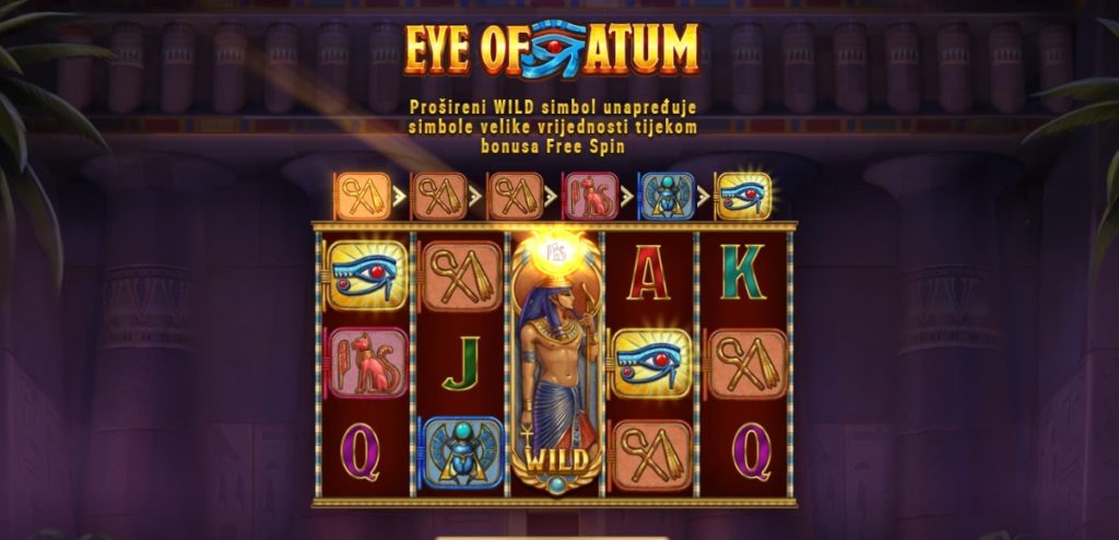 Eye of Atum bonus igra