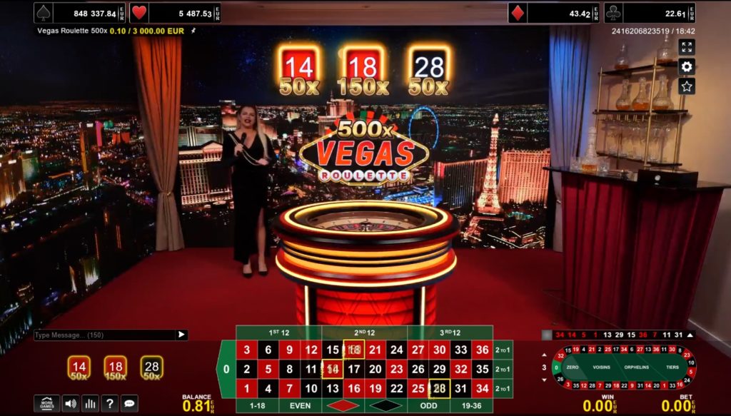 Roulette Vegas 500x