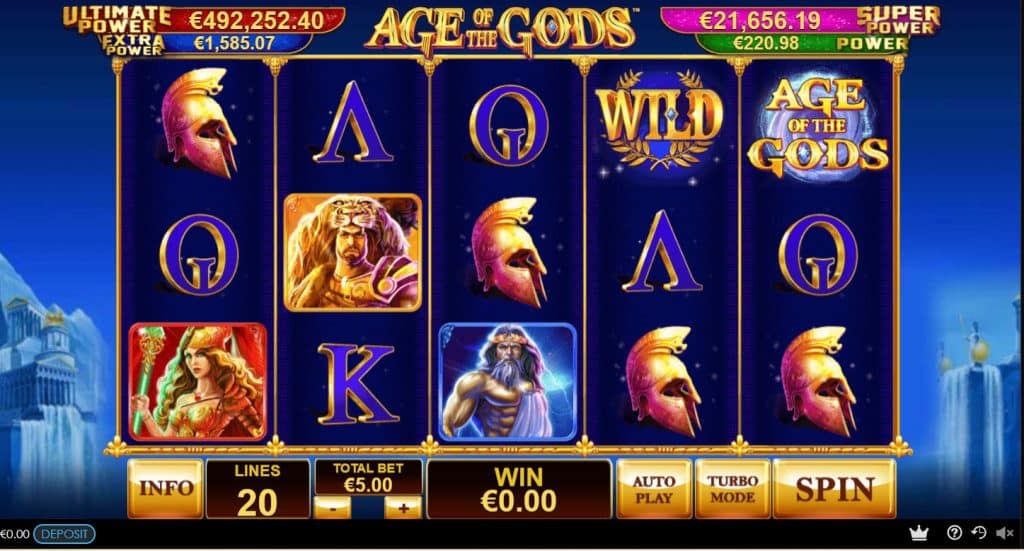 Age of the Gods slot