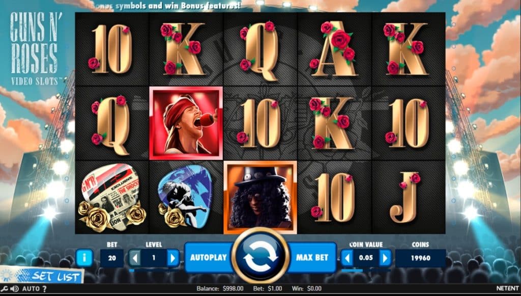 Guns n Roses slot