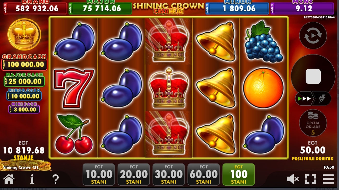 Shining Crown Cash Heat