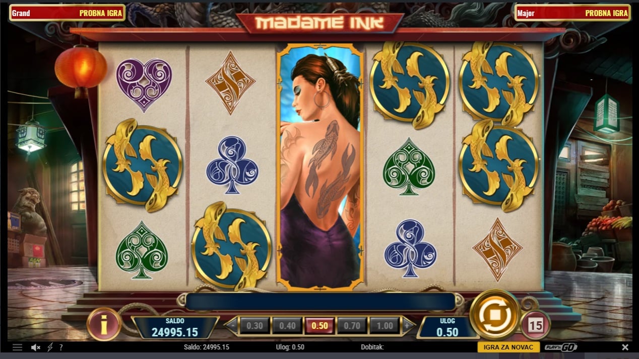 Madame Ink slot