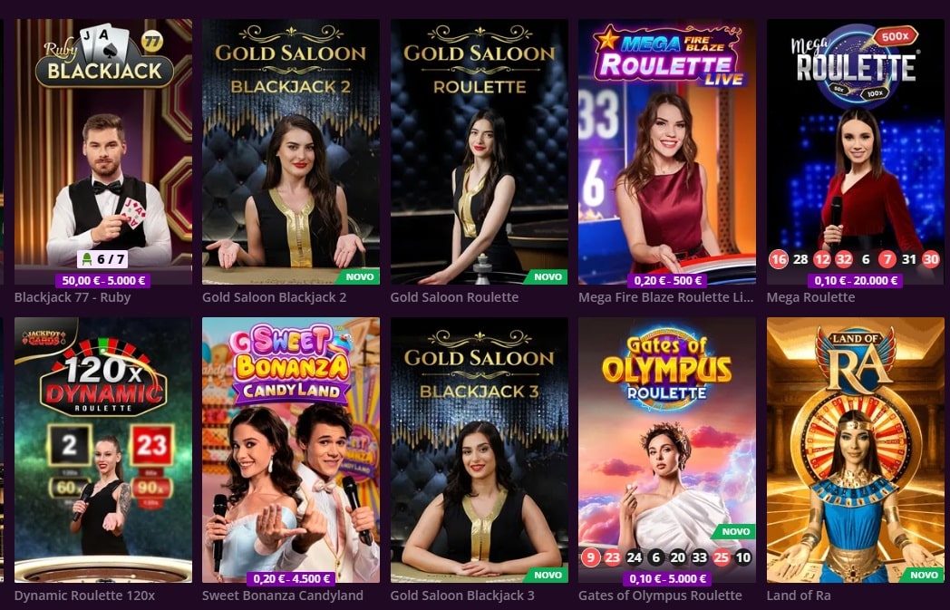 Live casino online
